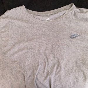 Gray Nike Tee